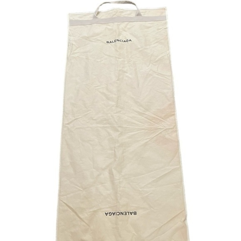 Balenciaga Designer Full Length Cotton Canvas Eco Garment Travel / Storage Bag
